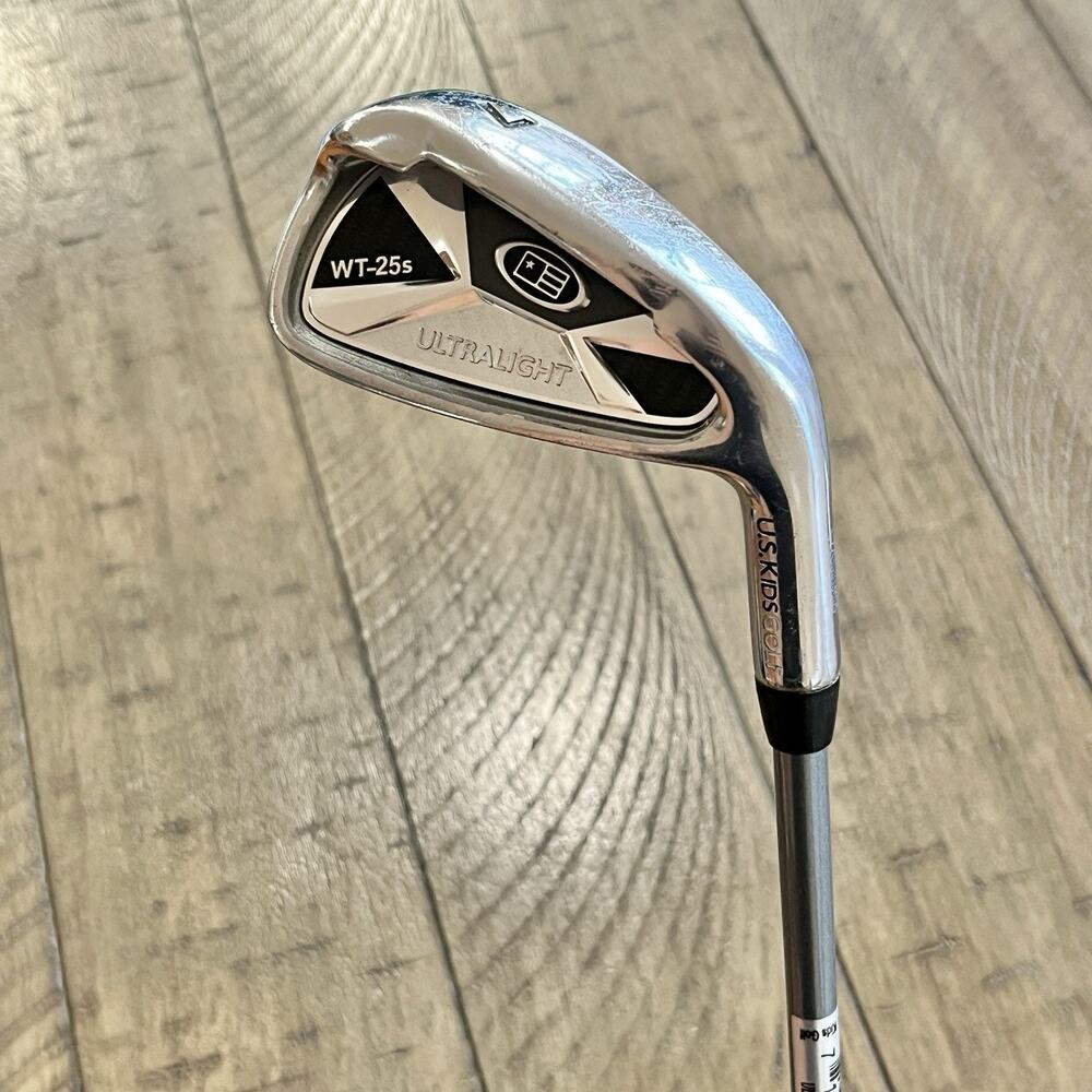 US Kids WT-25s Blue Ultralight 45 Single 7-Iron 45" Kid Height, R/H 27" Long